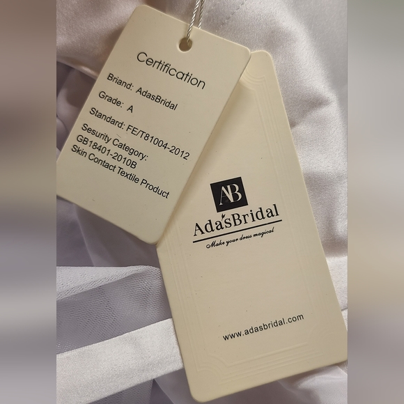 Alluring Tulle Off-the-shoulder Neckline A-line Wedding Dress With Belt - Picture 14 of 14